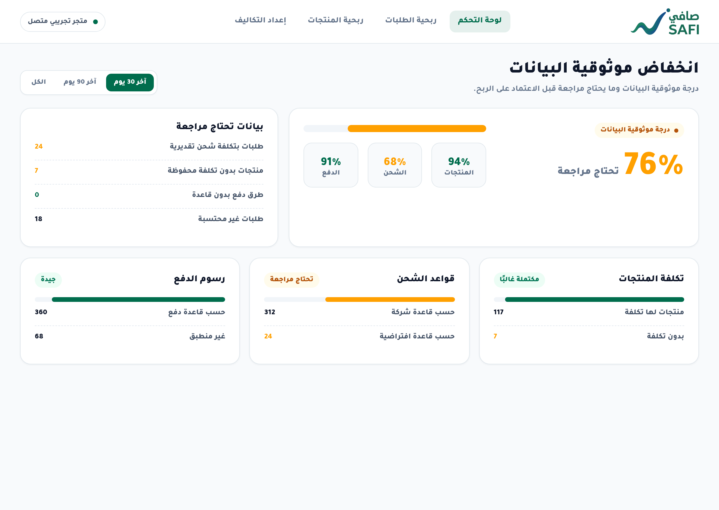 لماذا تنخفض موثوقية البيانات؟
